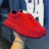 Luxury Designer Men's Red Black Rhinestone Platform Shoes Causal Flats Moccasins Male Rock Hip-hop Walking Sneakers