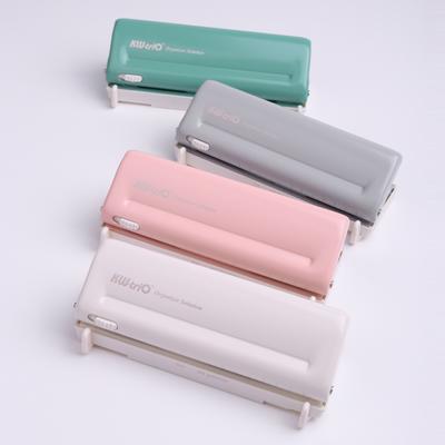 KW triO Adjustable 6 Hole Desktop Punch Puncher for A4 A5 A6 A7 Mini B5 Personal Deskfax Dairy Planner Organizer with