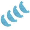 4 10 Pcs Cleaning Cloth Cleaning Tools E20 E30 Replacement Robotic Vacuum Cleaner E31 EC30MQ Microfiber Mop Pad