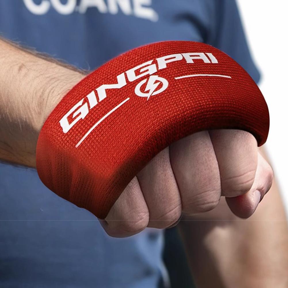 1 Paire Professionnel Boxe Pic Gel Coussinets Utilisés Avec Sangles de Boxe Coussinets de Protection Articulation des Doigts Pour Muay Thai Sanshou