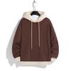 Men S Casual Hooded Sweatshirt Long Sleeve Loose Fit