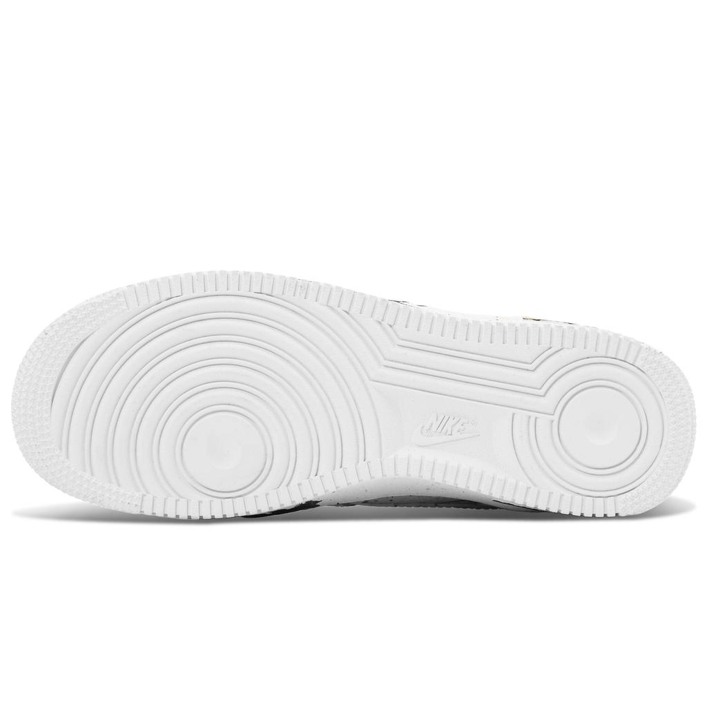 Nike Air Force 1 Abrasion Resistant Low Top Skateboard Shoes Unisex Black White DD8959-100(team696-)
