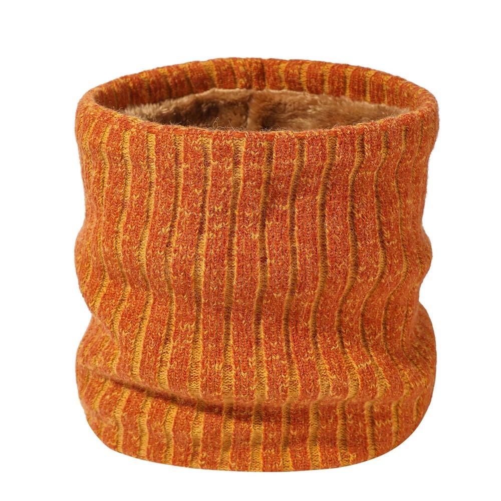 Fashion Warm Knitted Ring Scarf Coldproof Winter Thicken Knit Scarf Winter Neckerchief