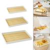 Multipurpose Serving Tray, Tea Cup Food Dish for Dining Table Party Bathroom Desktop Kitchen