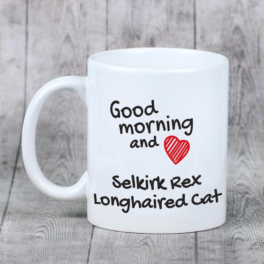 Selkirk Rex Cat I - Cat Mug, Personalized Mug with Print, Classic Gift for Everyone from the Art-Dog Brand
