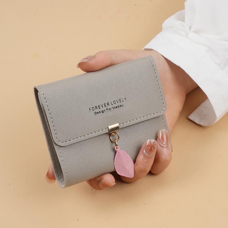 

Trifold Clutch Coin Purse, Minimalist Credit Card Holder, Women s Casual Wallet