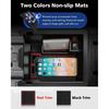 FIILINES Center Console Organizer with Anti-Slip Mats for CX-5 CX5 2017-2025, Console Tray Secondary Armrest Storage Box ABS Insert Container