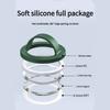Silicone Magnetic Phone Rings Holder 360 Rotation Finger Grip Stand Not Slip Attachment for Car Mount Desk Viewing Use