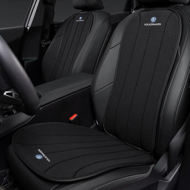 Volkswagen Car Seat Cushion Cover Breathable Soft Mats Accessories For VW GTI Polo Golf Passat Tiguan Arteon Jetta T-ROC ID.4 CC Jz6