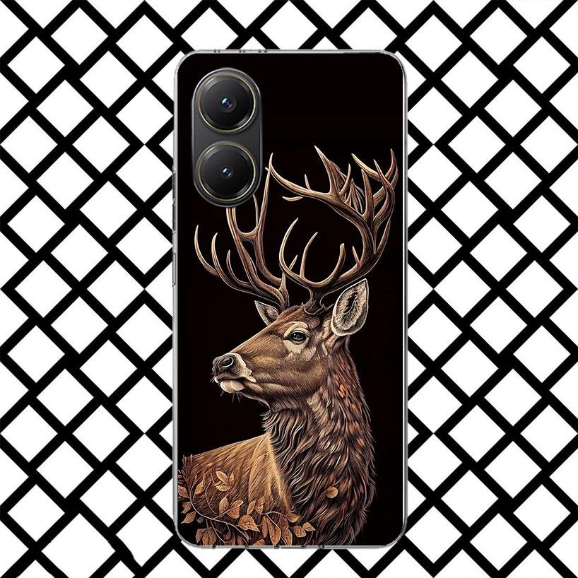 

Deer Hunting Camo Phone Case for Xiaomi Poco F7 Ultra X7 X6 X5 Pro X4 Gt M8 M7 Redmi 15 15C 13 13C 12 12C Soft Cover Fundas Poco Redmi 10