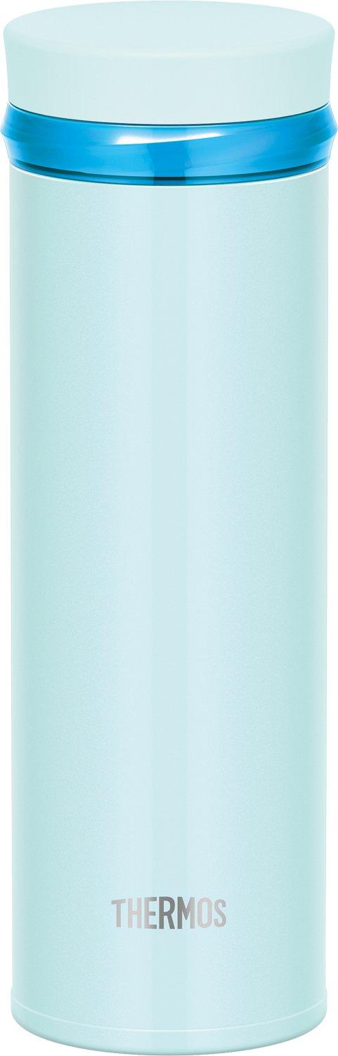 

Thermos Water Bottle Vacuum Insulated Mobile Mug 350ml Shiny Blue SHB JNO-352