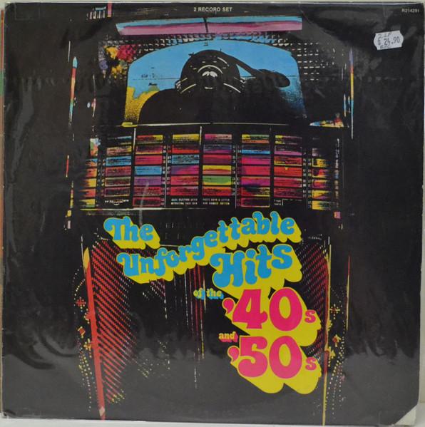 

LP Record VARIOUS - Unforgettable Hits Of The 40 s And R214291 DECCA US Pop Used
