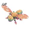Creative Office Desktop Ornament 3D Printed Mechanical Bee Figurine Articulated Insect Ornament Movable Joints Cool Robot Action Figure Display,