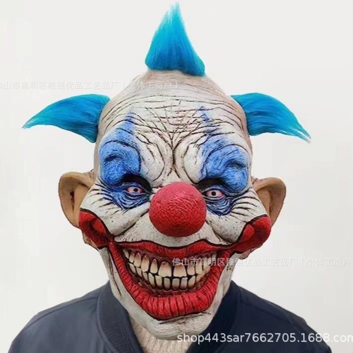 Halloween Funny Redhead Clown Return Year Redhead Clown COS Classic Horror Full Face Mask