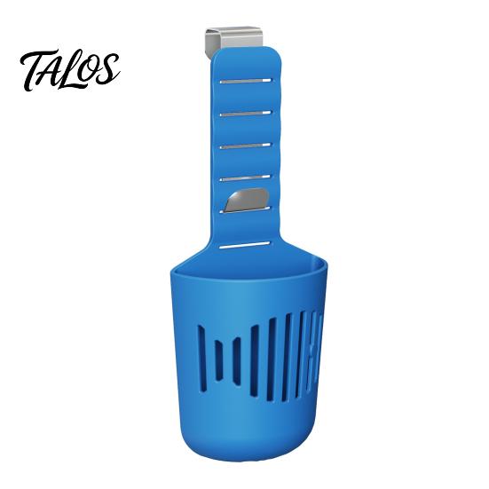 Toilet Tank Residue Reducer Tablet Holder, Adjustable Hanging Controlled Dispenser, with Rustproof In-tank Bleach Dispenser Hook, Plastic Basket