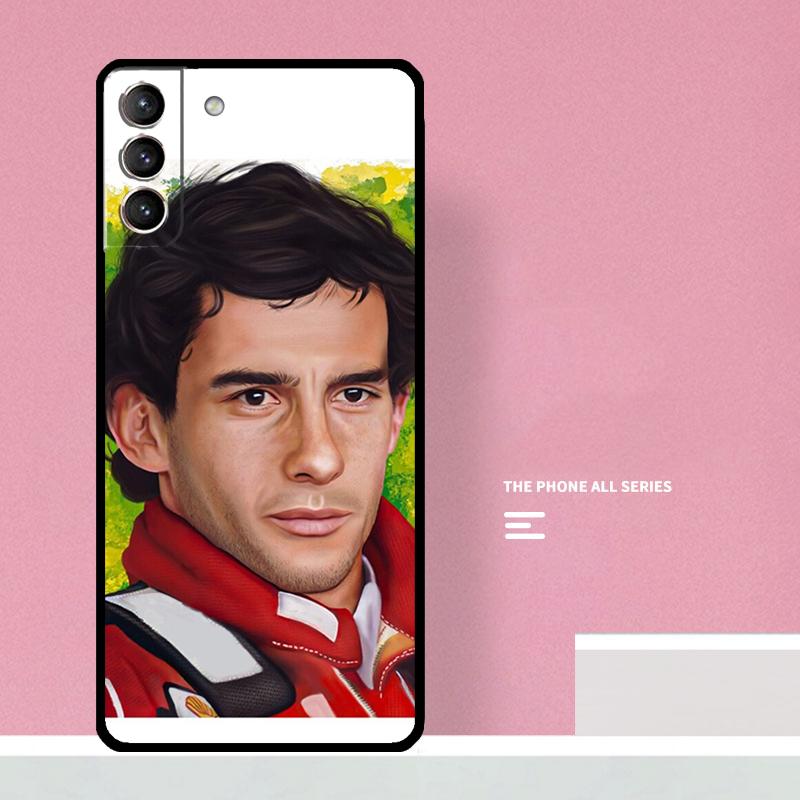 Racing Ayrton Senna Phone Case For Samsung Galaxy S24 S26 Ultra S20 S21 S22 S23 S25 Plus S10 S25 FE Cover Coque
