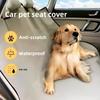 Vehicle Dog Seat Cushion Waterproof Collapsible Seat Pad Travel Supplies Comfort