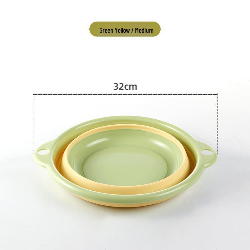 Portable Folding Washbasin for Dorms, Baby, Travel & Laundry