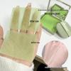 NOVO Portable Oil Absorbing Papers with Mirror Puff - Refreshing Summer Facial Tissue for Student Oil Control