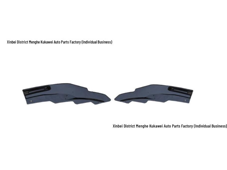 19 Corolla Rear Lip Spoiler & Bumper Anti-collision Kit for Hybrid Modification