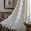 Vintage Hollow Lace European Curtain for Living Room Decoration Window Curtains for Bedroom Balcony Drapes Wedding Curtain