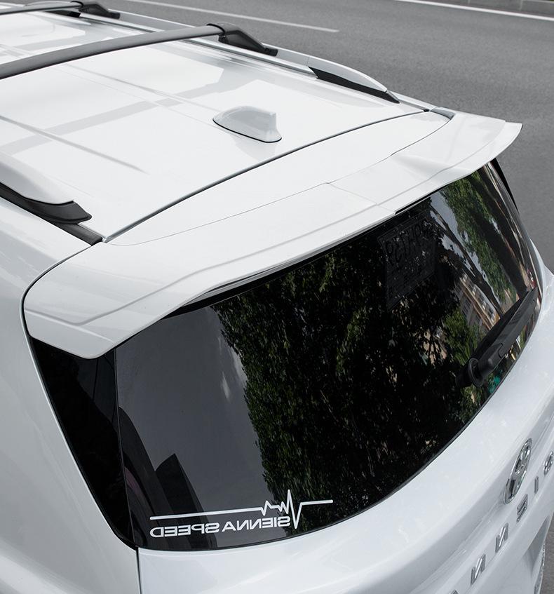 Rear, roof, and high-profile spoilers for 2021-2024 Toyota Sienna and Retvia models.