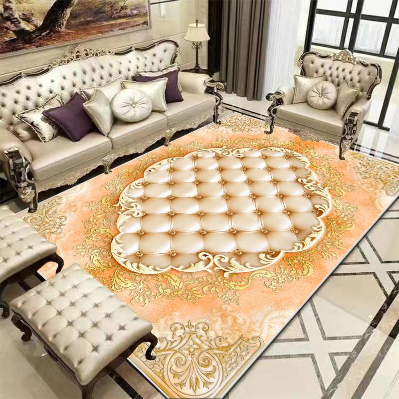 Carpet Living Room Mat Modern Bedroom European Style Decoration Carpet Luxury Large Room Rugs Washable Sofa Lounge Floor Mats