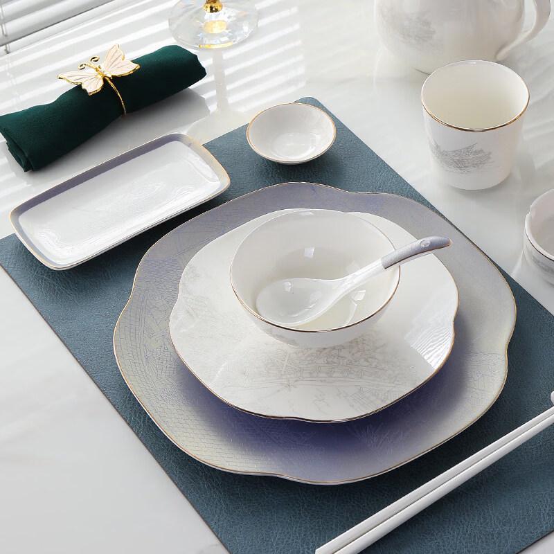 Chinese Style Ceramic Dining Set