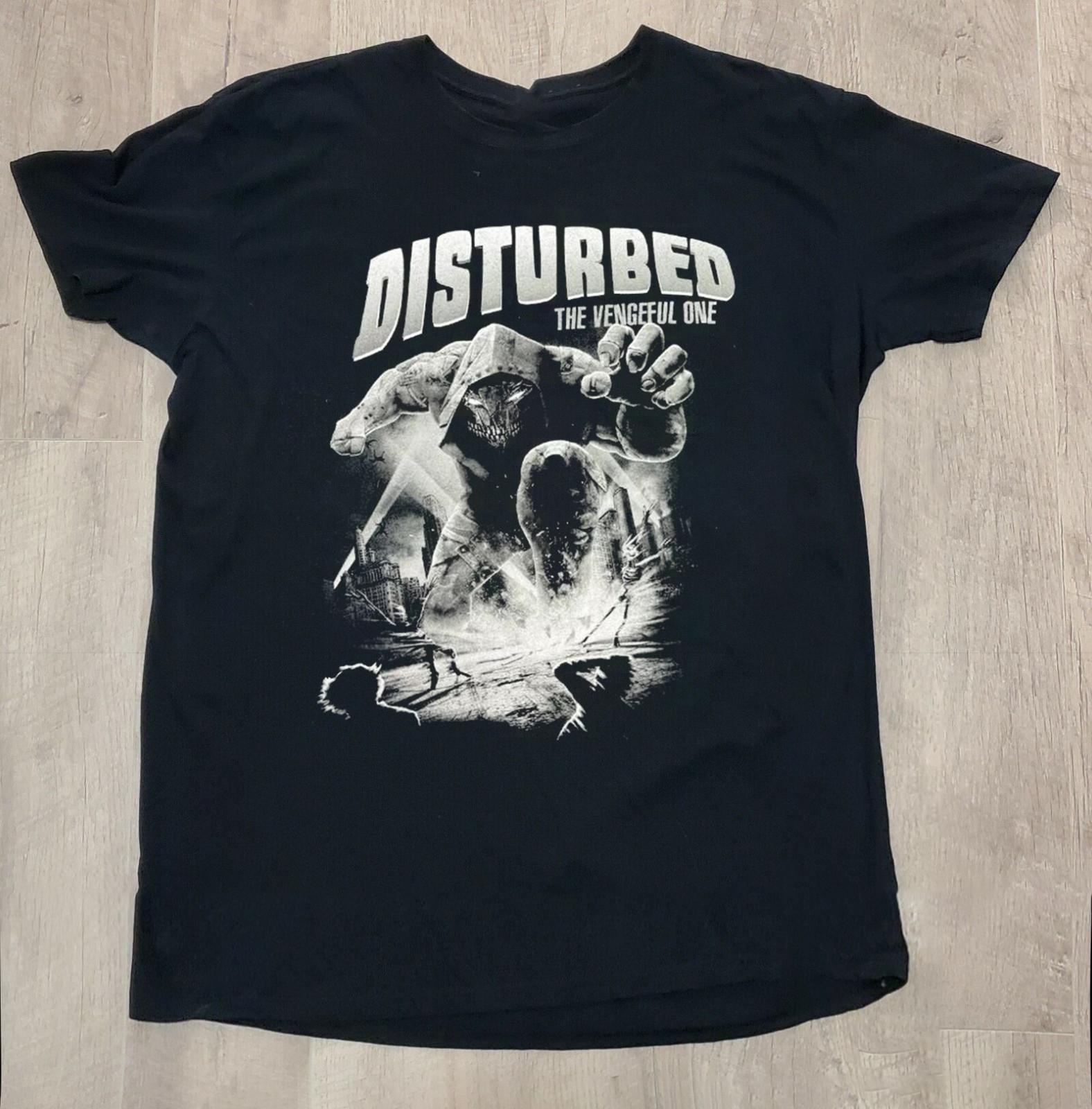 Disturbed Band The Vengeful One Album Gift Cotton T-Shirt All Size UU615 M