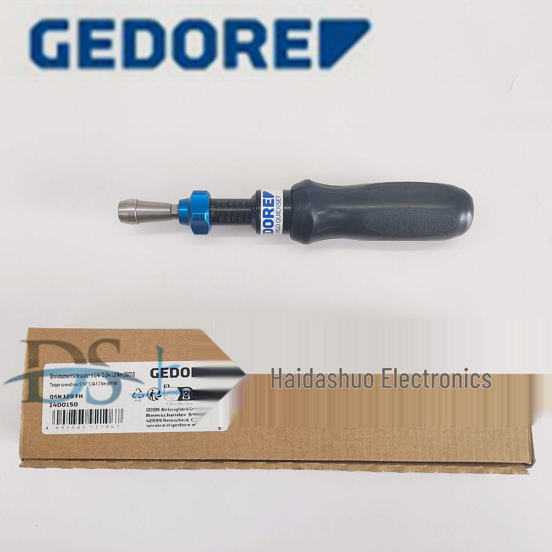 GEDORE QSN 120 FH Adjustable Torque Screwdriver 1/4