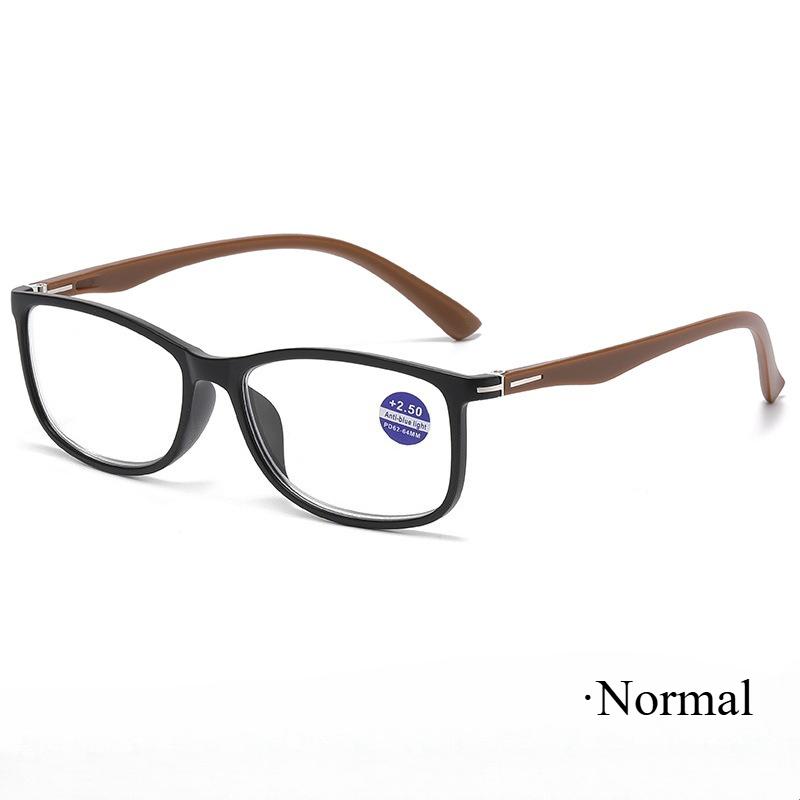 Advanced Multifocal Presbyopia Glasses for Men Business Style Anti Blue Light Glasses Suitable for Both Near and Far Use