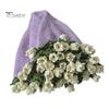 31.5 Inch Crochet Flowers Blanket Handmade Rose Bouquet Blanket Knitted Flowers Throw Blanket for Mother's Day Gift Home Decor