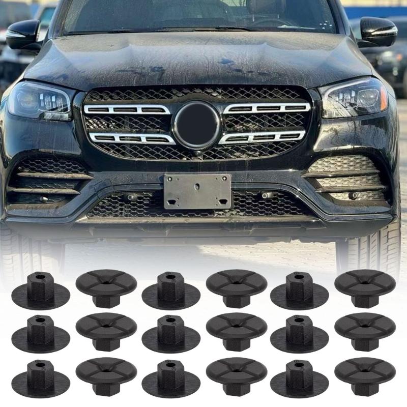 Threadless Plastic Screws For W201 W124 Quick Installation Automotive Fasteners Durablity Lightweight Car Interior Clips