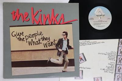 LP Record KINKS - Give The People What They Want AL9567 ARISTA 1981 US Rock Used
