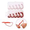 50Pcs Fishhook with Storage Box Rustproof Corrosion Resistant Easy To Use Barbed Carp Fishing Hook Outdoor Fishing Gear