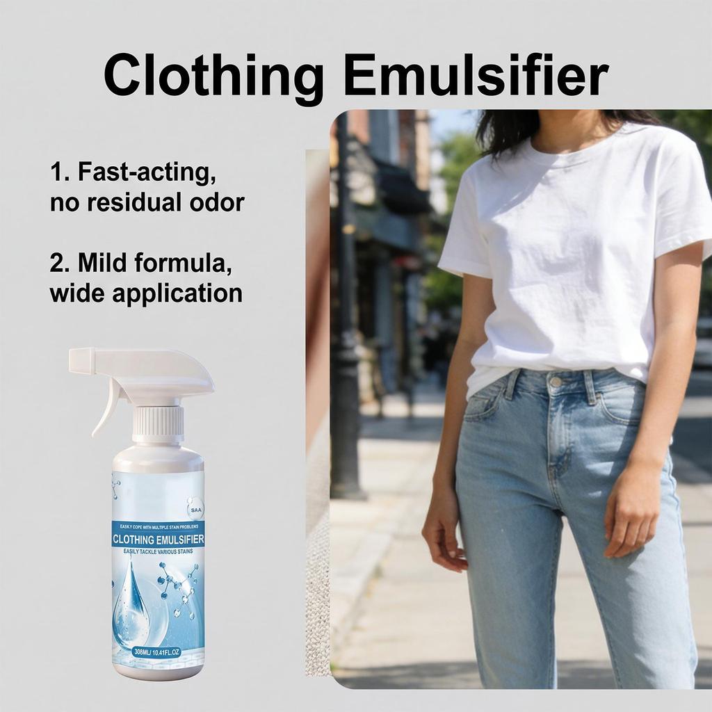 Fast-Acting Laundry Stain Remover - Gentle & Effective Spot Cleaner for Stubborn Stains - Convenient Fabric Care Solution