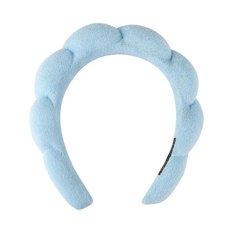 Set of Toiletry and Makeup Headband Wrist Strap Women's Bracelet Plush Face Wash Home Headworn Hair Band  Headbands for Women