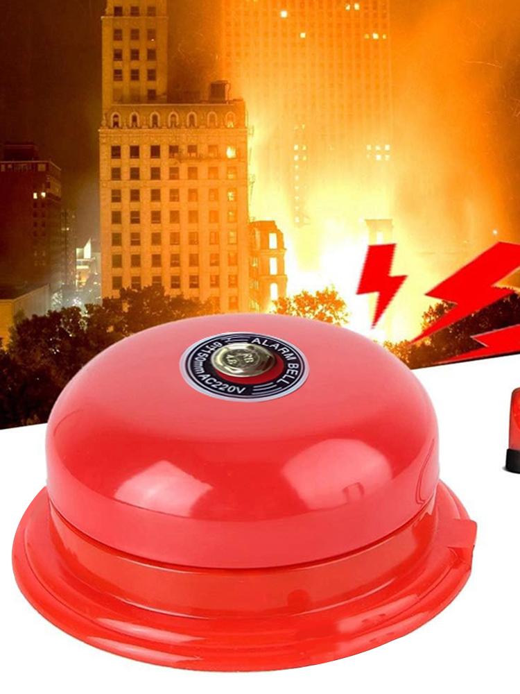 Manual Call Point Fire Alarm Metal Fire Control Sound and Light Fire Alarm Internal Strike Alarm Bell for Home Or Office