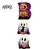 Layered Hanging Seasonal Ornament Halloween Wooden BOO Sign Creative Letter Pendants Vintage Ghost Pumpkin Black Cat