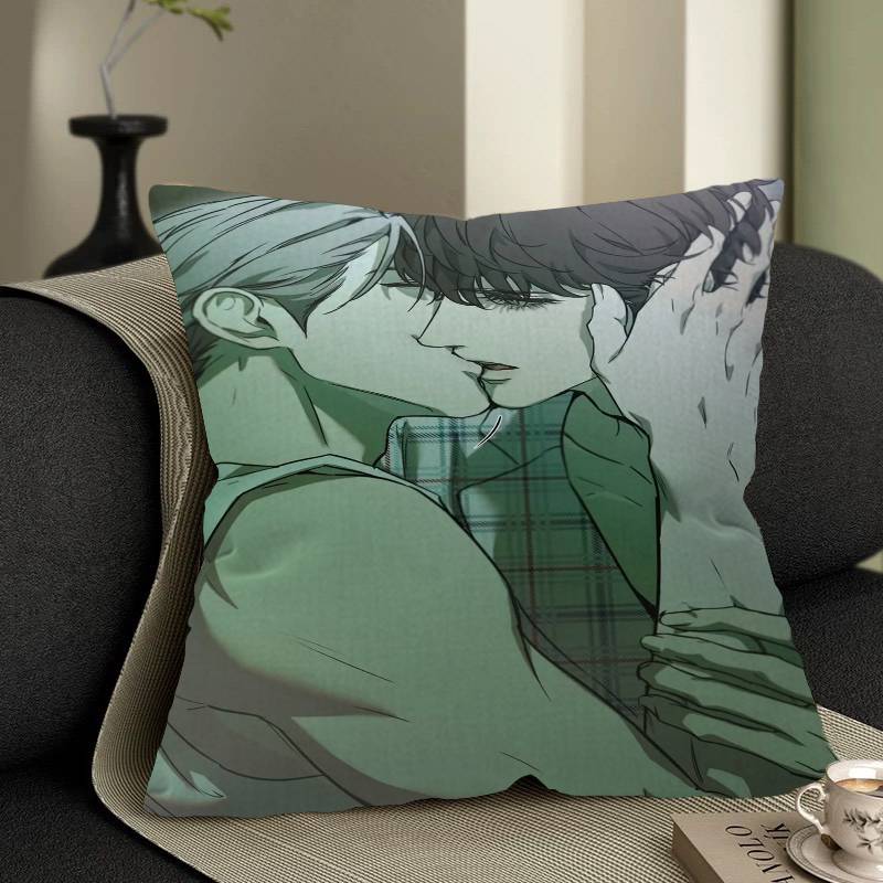 Cartoon N-Nerd P-Project Bl Anime Personalized Pillow Dust Cover Bedroom Kids Party Decoration Pillowcase Birthday Children Gift