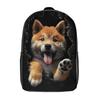 Akita 17 tum Skolryggsäck Mochila Bolsa Skolväska Zoo Skolryggsäckar Ficka Ryggsäckar För Män Väska Ryggsäck Ryggsäckar Väskor