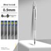 2.0 Metal Mechanical Pencil, Low Center of Gravity, No Sharpening Needed, Ideal for Drawing