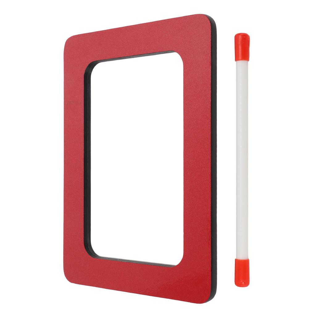 Red Children Enlightenment Percussion Instrument Tool Hand Drum Compressed Board Resin Skin Tools