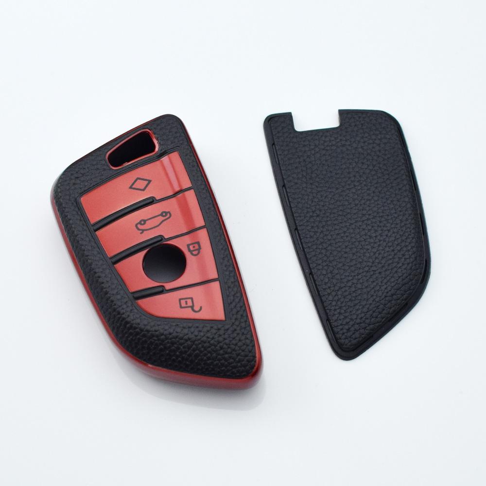 TPU Car Remote Key Case Cover Shell Fob For BMW X1 X3 X5 X6 X7 1 3 5 6 7 Series G20 G30 G11 F15 F16 G01 G02 F48 Keyless