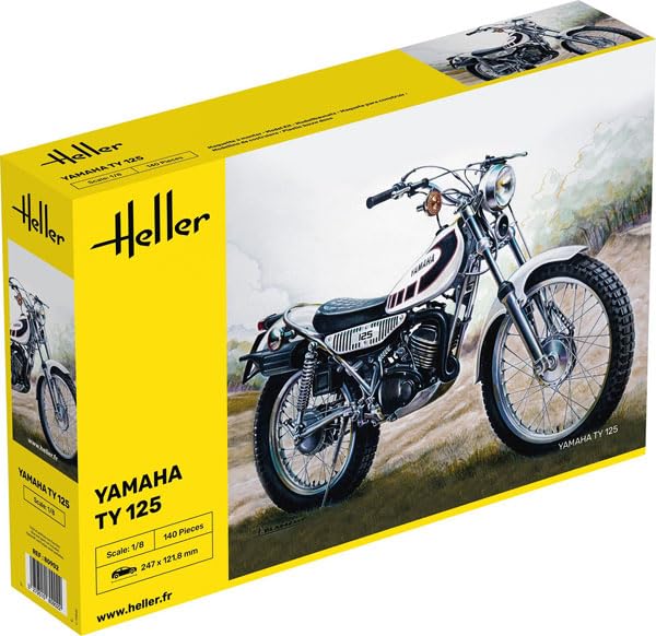 

Мотоцикл для триала Yamaha TY 125 Пластиковая модель 1/8