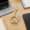 1PC Mobile Phone Pendants Y2K Keychains Airpods Pendant Pendants Minimalist Style Music Note Design Cool Multicolor