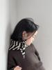 Korean Striped Color Block Children's Headscarf - Baby Warm Neck & Head Wrap Hat