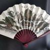 Guilin Scenery Is Unparalleled In the World Fan 33.3cm Bamboo and Silk Cloth Men's Folding Fan Guilin Scenery Souvenir Gift Fan10