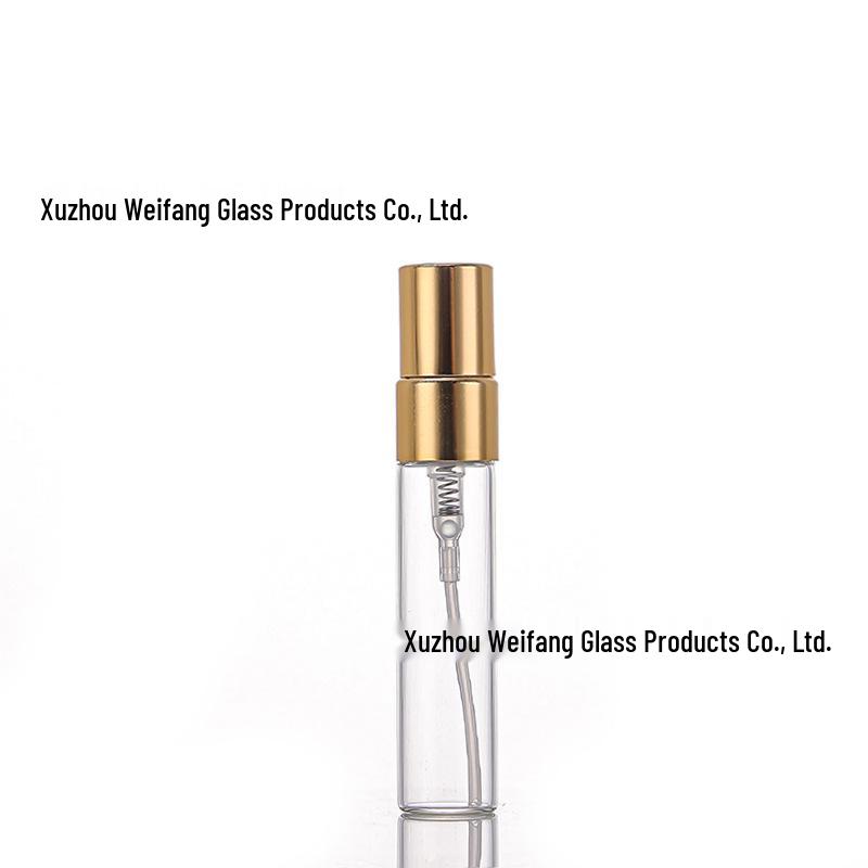 Perfume Refillable Glass Spray Bottles - 2ml, 3ml, 5ml, 10ml Flower Water Sample Sizes