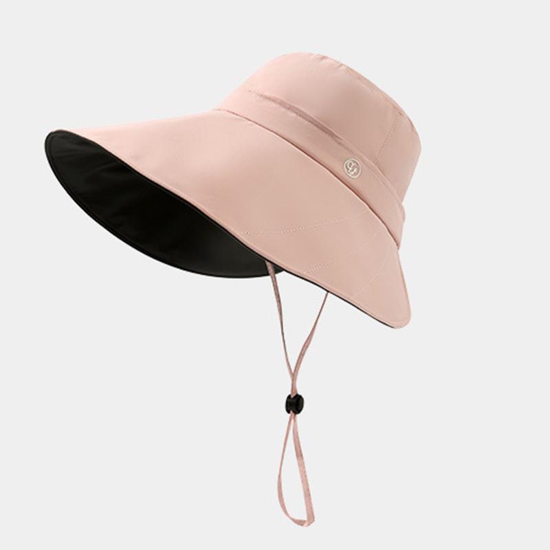 2026 Wide Brim UV Protection Sun Hat Women Outdoor Windproof Waterproof Summer Caps Woman Cycling Climbing Wide Brim Hats Female